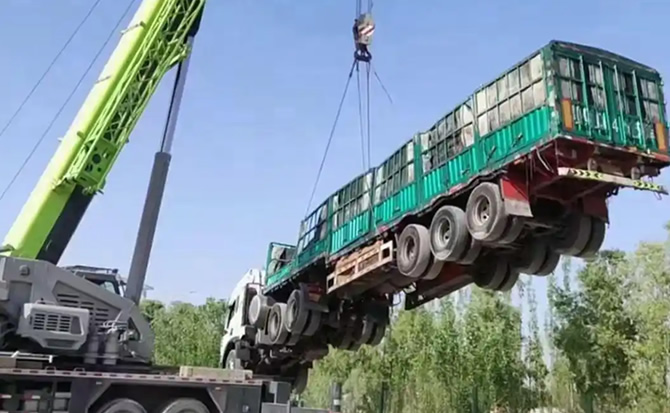 嵊州道路脱困救援案例